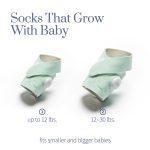 Owlet Dream Sock - Smart Baby Monitor View Heart Rate and Average Oxygen O2 as Sleep Quality Indicators. Wakings, Movement, and Sleep State. Digital Sleep Coach and Sleep Assist Prompts - Mint - Image 9